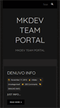 Mobile Screenshot of mkdev.info